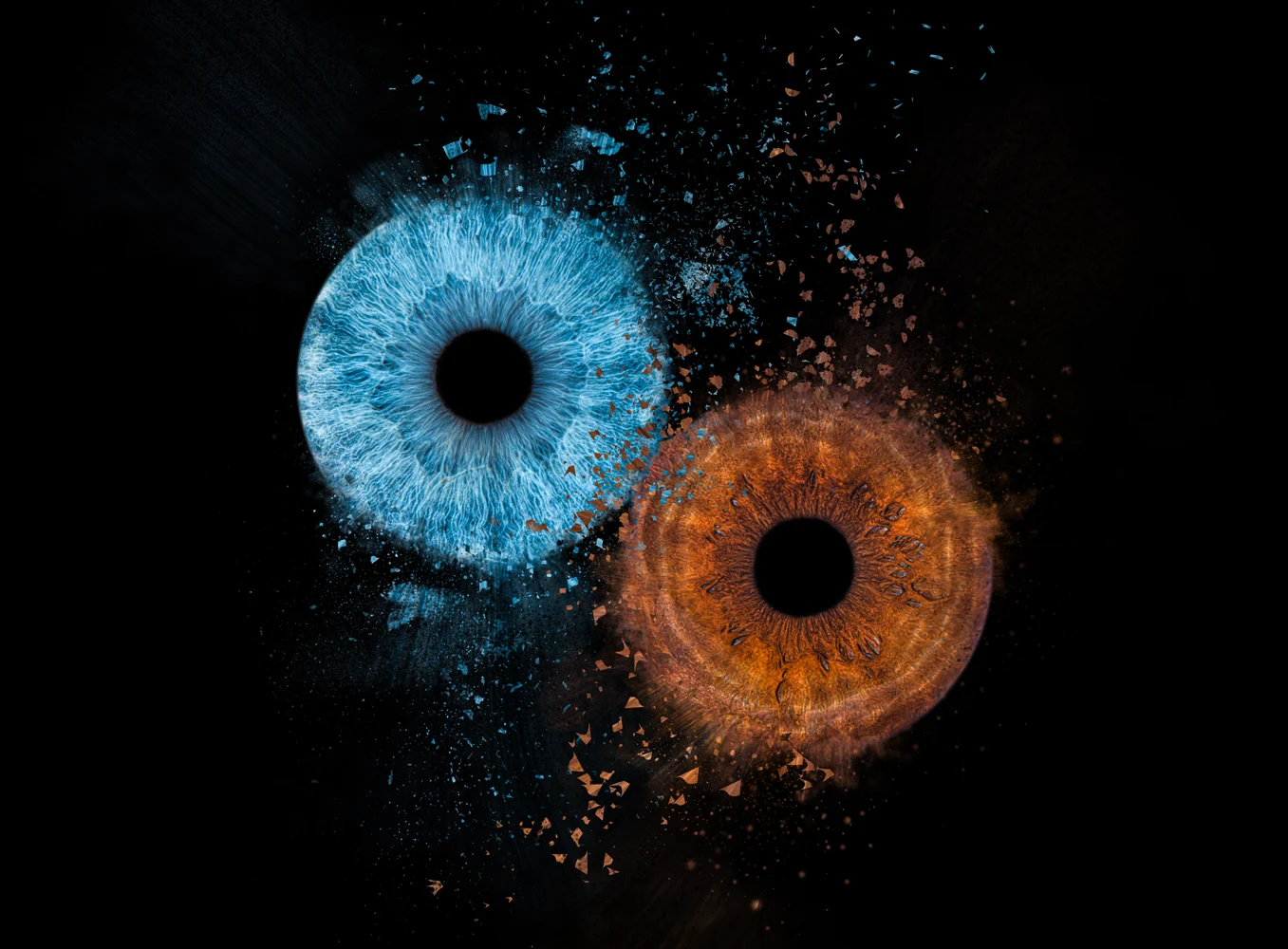 Blau und Kupfer · gemeinsames Kunstwerk